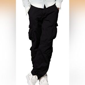 Men's Black Cargo Pants